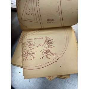 Vtg The Workbasket Cross‎ Stitch Pattern Envelope (SEE PIC) (1513)